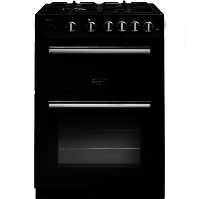 Rangemaster Professional+ 10727 - 60cm Gas Cooker in Black and Chrome Rangemaster Professional+ 10727 - 60cm Gas Cooker in Black and Chrome